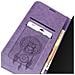 Custodia Portafoglio Per Iphone 14 Pro Max Mandala Acchiappasogni Viola - Foto miniatura 3