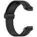 Cinturino Per Orologio In Silicone Per Orologio Garmin Forerunner Black - Foto miniatura 4