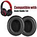 Cuscinetti Auricolari Per Beats Studio 3 - 1 Paio Black - Foto miniatura 6