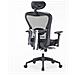 Sedia Da Ufficio Auckland, Poltrona Direzionale A Rete Con Braccioli, Seduta Ergonomica Da Ufficio, 66x68h120/132 Cm, Nero - Foto miniatura 4