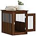 Gabbia Cani Arredamento Rovere Marrone 45x62x59cm Multistrato - Foto miniatura 4