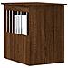 Gabbia Cani Arredamento Rovere Marrone 45x62x59cm Multistrato - Foto miniatura 8