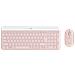 Tastiera e Mouse Wireless 920-011322  (Layout US International) Colore Rosa - Foto miniatura 1