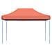 Tenda Da Festa Pieghevole Pop-up Terracotta 410x279x315 Cm - Foto miniatura 3
