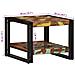 Tavolino Salotto Multicolore 50x50x38cm Legno Massello Recupero - Foto miniatura 3