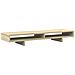 Supporto Monitor Rovere Sonoma 100x27x15 Cm Legno Multistrato - Foto miniatura 2