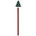 Matita Di Legno Lirex Con Design Albero Di Natale - Foto miniatura 1