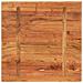 Piano per Tavolo 90x90x2,5 cm Quadrato Legno Massello di Acacia - Foto miniatura 5
