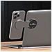 Supporto Magnetico Pieghevole Compatibile Con Magsafe - Doppio Magnete Con Adesivo Di Allineamento Grey - Foto miniatura 2