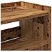 Scarpiera Legno Antico 80x25x100 cm in Legno Multistrato - Foto miniatura 7