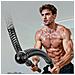 Corda Per Allenamento Senza Fili: Corde Fitness In Acciaio A Molla Per Forza & Esercizi Completi Black - Foto miniatura 5