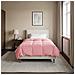 Duvet Invernale Trapuntato Rosa 140 x 220 cm Microfibra - Foto miniatura 2
