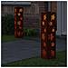 Faro LED solare per sentieri 2 pcs Ruggine - Foto miniatura 3