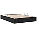 Letto con Contenitore con materasso Nero 135 x 190 cm Velluto - Foto miniatura 5
