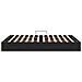Letto con Contenitore con materasso Nero 135 x 190 cm Velluto - Foto miniatura 8