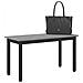 panchina Grigio Sonoma 80 x 35 x 45 cm Legno multistrato - Foto miniatura 3
