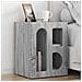 Comodino 2 pcs Grigio Sonoma 40 x 35 x 50 cm Legno multistrato - Foto miniatura 2