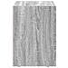 Comodino 2 pcs Grigio Sonoma 40 x 35 x 50 cm Legno multistrato - Foto miniatura 7