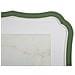 Cornice Portafoto Margot Verde In Zinco Argento 20x25 Cm - Foto miniatura 3