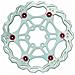 Disco Freno 160mm 6 Fori Dr-06fa White /red* - Foto miniatura 1