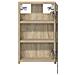 Mobiletto per specchio da bagno Rovere Sonoma 30 x 10,5 x 50 cm - Foto miniatura 6