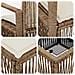 Set Divano da Giardino 11 pcs Beige polyrattan - Foto miniatura 7