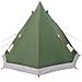 3 persona Verde Poliestere 185T con rivestimento PU - Foto miniatura 7