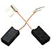 Spazzole di carbone per Bosch UBH 4/26 SE - 6,35 x 10 x 17 mm - coppia - Foto miniatura 2