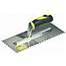 Frattone in Acciaio Dentato 2 lati Verso SX 280x120mm Greca 5x7mm - Foto miniatura 1