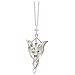 Ciondolo Collana Lord Of The Rings Pendant Arwen Evenstar Pz Silver Plated - Foto miniatura 1