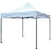 Gazebo Pieghevole 3 X 4,5 Professionale In Alluminio Telo Bianco Chiudibile Per Mercato Mercatino Feste Da Esterno Giardino - Foto miniatura 1