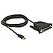 62980 USB Type C Parallelo Nero cavo di interfaccia e adattatore - Foto miniatura 1