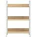 Scaffale Libri 3 Ripiani Rovere 60x27,6x90,5 Legno Multistrato - Foto miniatura 3