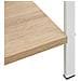 Scaffale Libri 3 Ripiani Rovere 60x27,6x90,5 Legno Multistrato - Foto miniatura 6