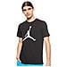 Nike M J Jumpman Ss Crew T-shirt, Uomo, Nero / bianco, Xl - Foto miniatura 1