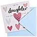 Carta Di Compleanno Per La Figlia Da - 3d Disegno Del Cuore - Foto miniatura 2