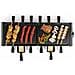 Raclette Doc185 Set 12 Persone - Nero - Foto miniatura 1