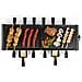 Raclette Doc185 Set 12 Persone - Nero - Foto miniatura 6