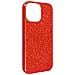 Cover Iphone 13 Pro Max Silicone Semi-rigido Con Paillette Amovibili Rossa - Foto miniatura 1