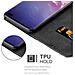 Custodia Compatibile Con Samsung Galaxy S10 Plus In Oro Rosato Nero - Coperchio Protettiva Con Chiusura Magnetica, Funzione Stand E Tasca Per Le Carte - Foto miniatura 4