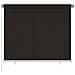 Tenda A Rullo Per Esterni 180x140 Cm Marrone Hdpe - Foto miniatura 1