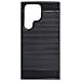 Custodia B-case Tpu Silicone Cover Case Per Samsung Galaxy S23 Ultra S918 Carbon Metal Black - Foto miniatura 2