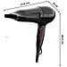 Asciugacapelli Powerline CV591L con Potenza 2300 W Colore Nero - Foto miniatura 2