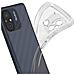 Cover Per Xiaomi Redmi 12c In Silicone Sottile Serie Ux-5 Trasparente - Foto miniatura 5