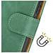 Custodia Per Honor 90 Copertina Portafoglio Funzione Supporto Cinturino Verde - Foto miniatura 2