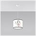 Sollux Lighting Lampada A Sospensione Princess 30 Sl.1414 - Moderno Lampade A Sospensione Multicolore 95x30x30 Cm - Foto miniatura 7