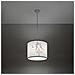 Sollux Lighting Lampada A Sospensione Princess 30 Sl.1414 - Moderno Lampade A Sospensione Multicolore 95x30x30 Cm - Foto miniatura 8
