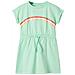 Abito da Bambina con Coulisse Verde Brillante 140 - Foto miniatura 1