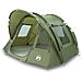 Tenda da Pesca per 2 Persone Verde Oliva Impermeabile - Foto miniatura 1
