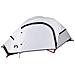 Tenda Campeggio a Cupola 1 Persona Bianca Tessuto Impermeabile - Foto miniatura 4